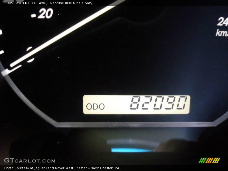 Neptune Blue Mica / Ivory 2005 Lexus RX 330 AWD