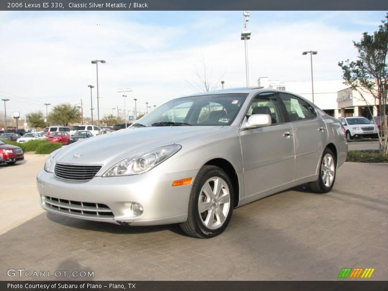 Classic Silver Metallic / Black 2006 Lexus ES 330