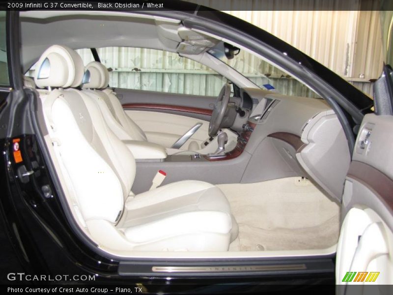 2009 G 37 Convertible Wheat Interior