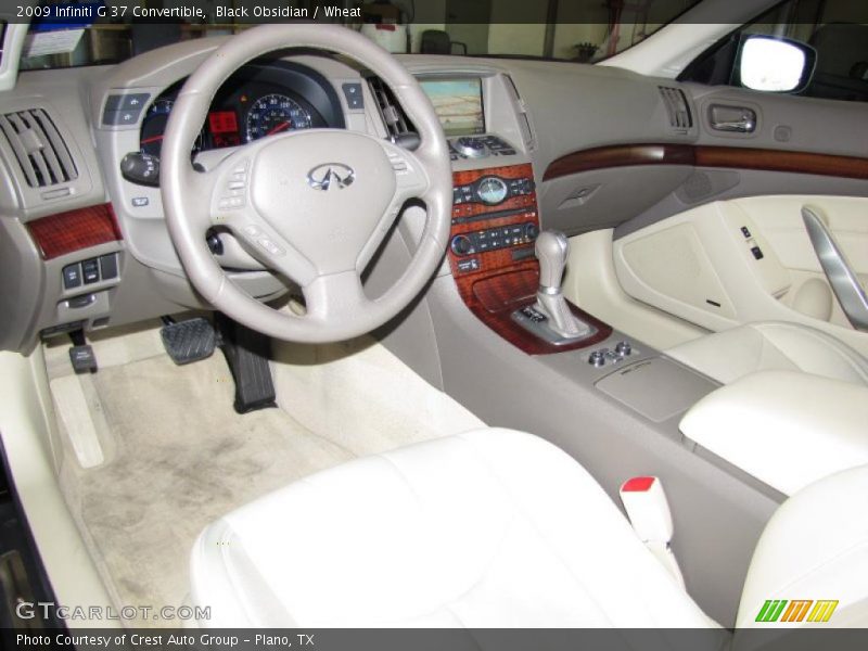 Wheat Interior - 2009 G 37 Convertible 