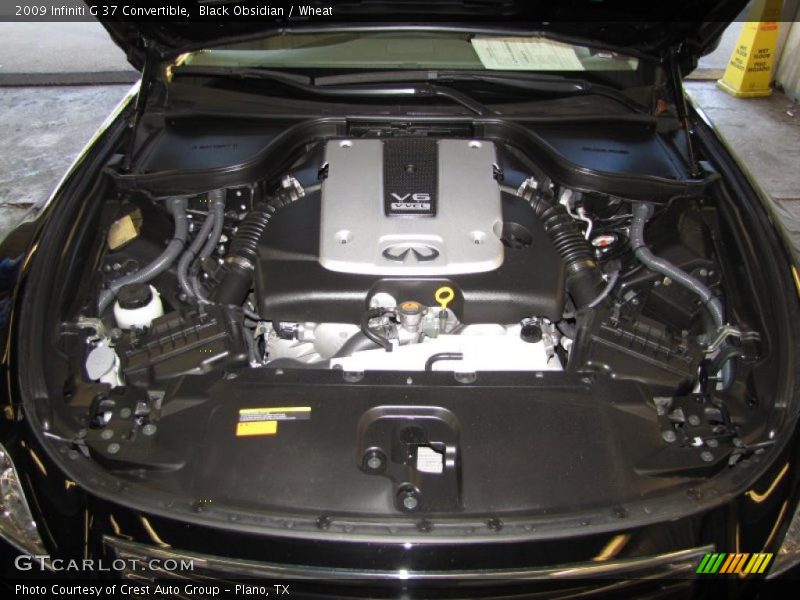  2009 G 37 Convertible Engine - 3.7 Liter DOHC 24-Valve VVEL V6