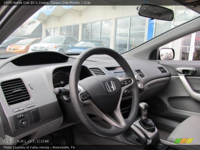 Dashboard of 2008 Civic EX-L Coupe