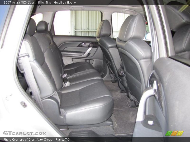 Billet Silver Metallic / Ebony 2007 Acura MDX Sport