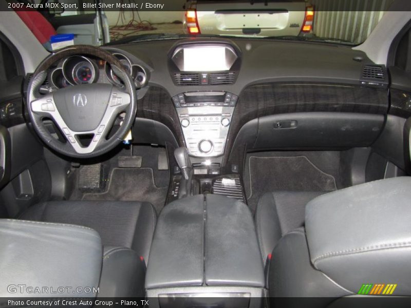 Billet Silver Metallic / Ebony 2007 Acura MDX Sport