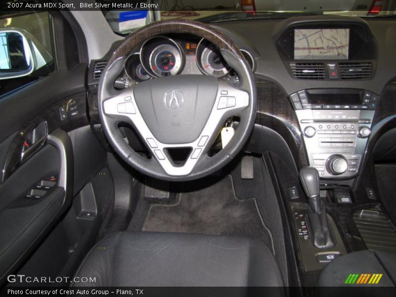 Billet Silver Metallic / Ebony 2007 Acura MDX Sport