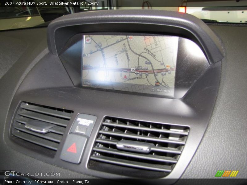 Billet Silver Metallic / Ebony 2007 Acura MDX Sport