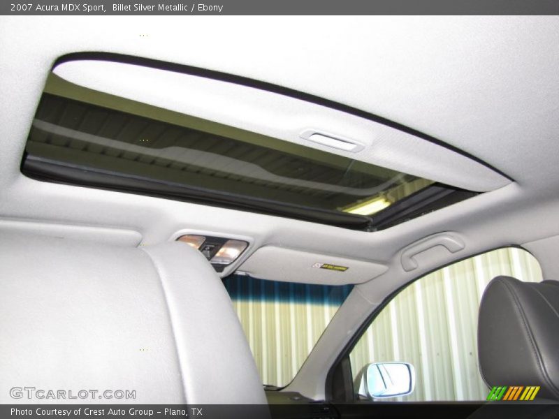 Billet Silver Metallic / Ebony 2007 Acura MDX Sport