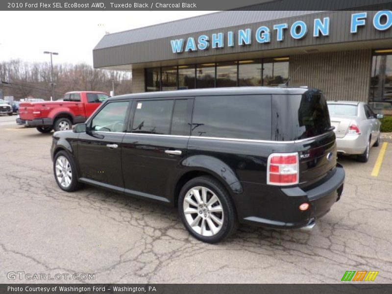 Tuxedo Black / Charcoal Black 2010 Ford Flex SEL EcoBoost AWD