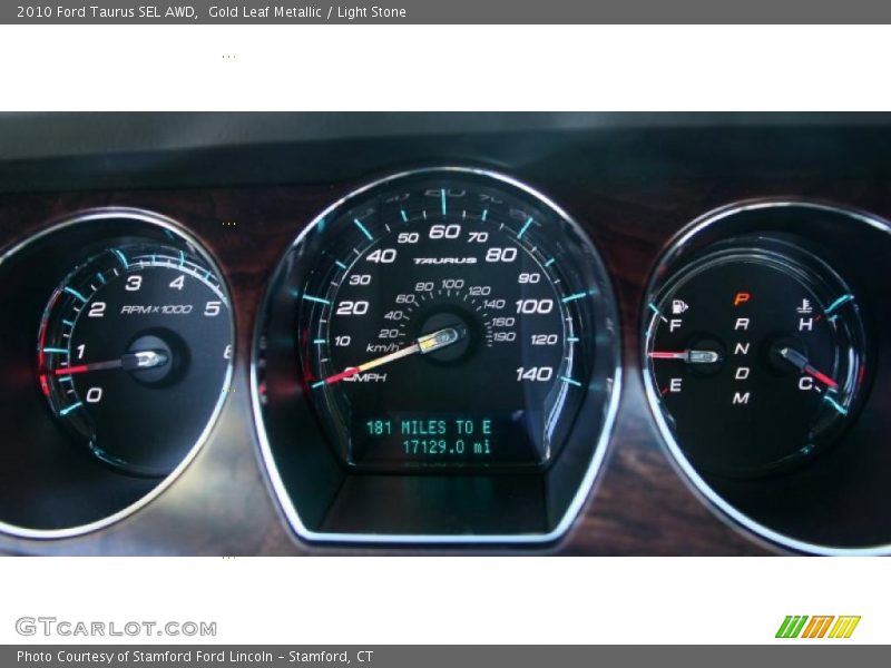  2010 Taurus SEL AWD SEL AWD Gauges