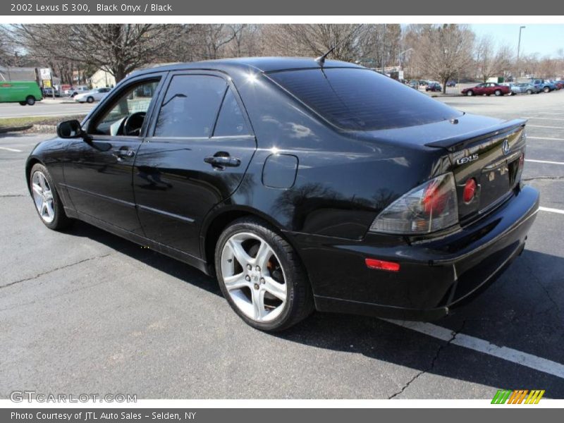Black Onyx / Black 2002 Lexus IS 300