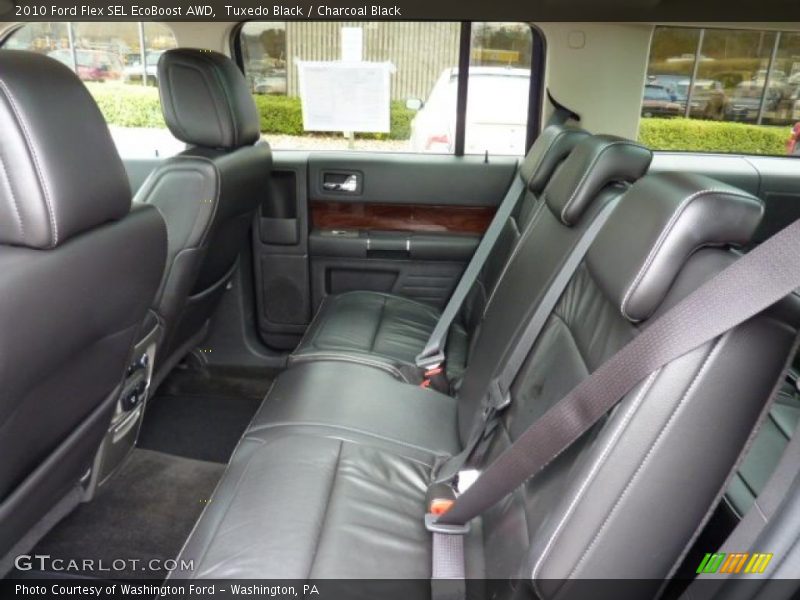  2010 Flex SEL EcoBoost AWD Charcoal Black Interior