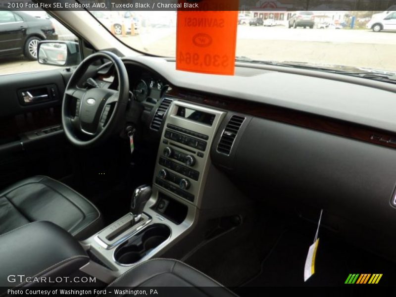 Tuxedo Black / Charcoal Black 2010 Ford Flex SEL EcoBoost AWD