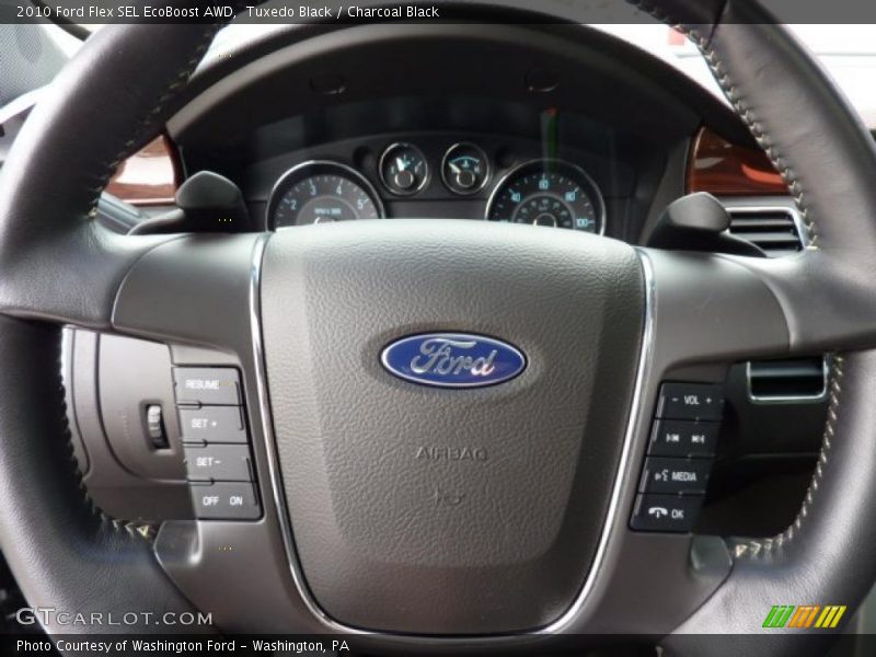  2010 Flex SEL EcoBoost AWD Steering Wheel