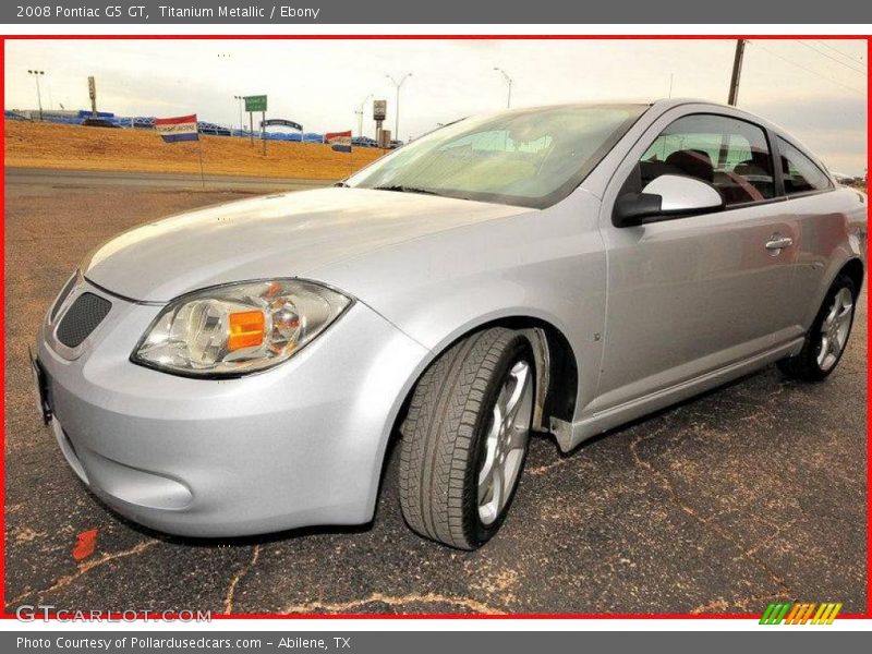 Titanium Metallic / Ebony 2008 Pontiac G5 GT