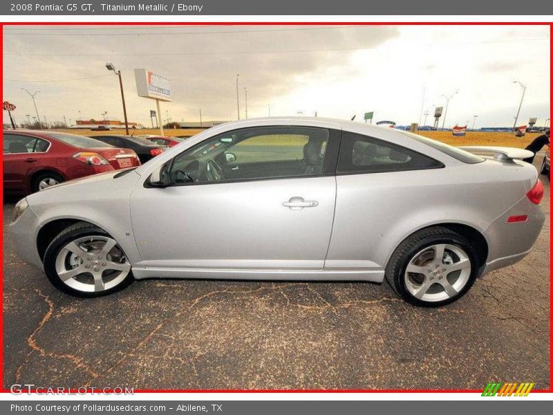Titanium Metallic / Ebony 2008 Pontiac G5 GT