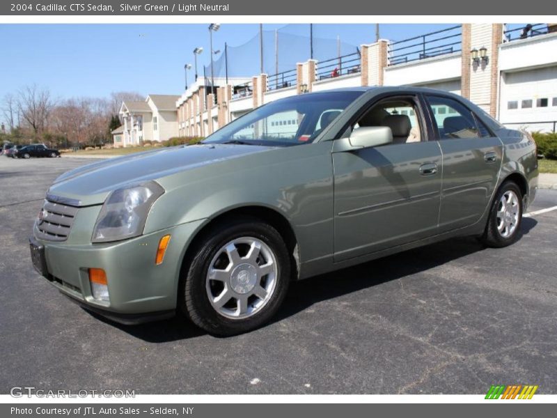 Silver Green / Light Neutral 2004 Cadillac CTS Sedan
