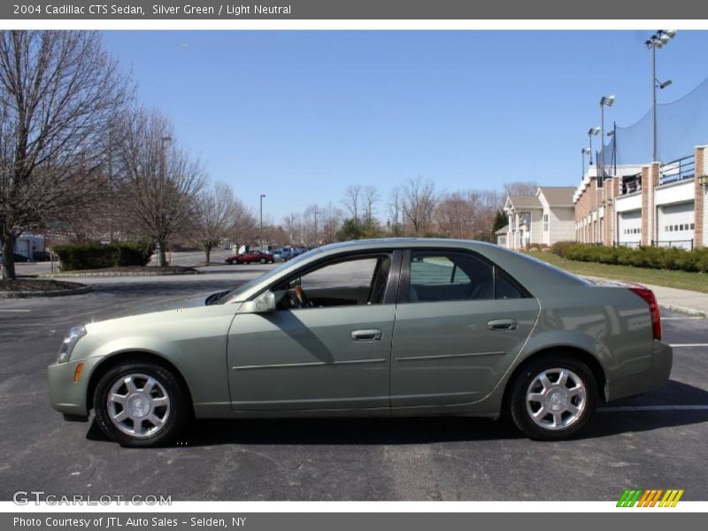 Silver Green / Light Neutral 2004 Cadillac CTS Sedan