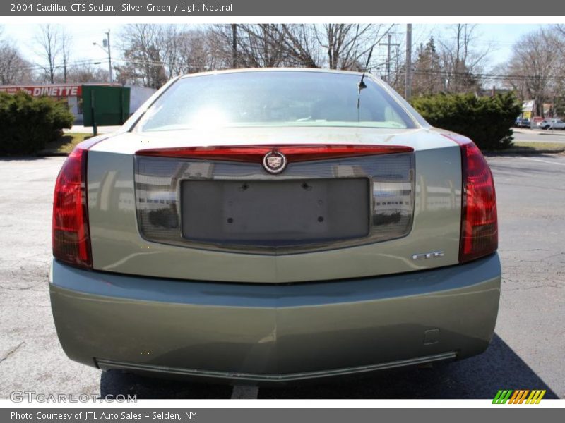 Silver Green / Light Neutral 2004 Cadillac CTS Sedan