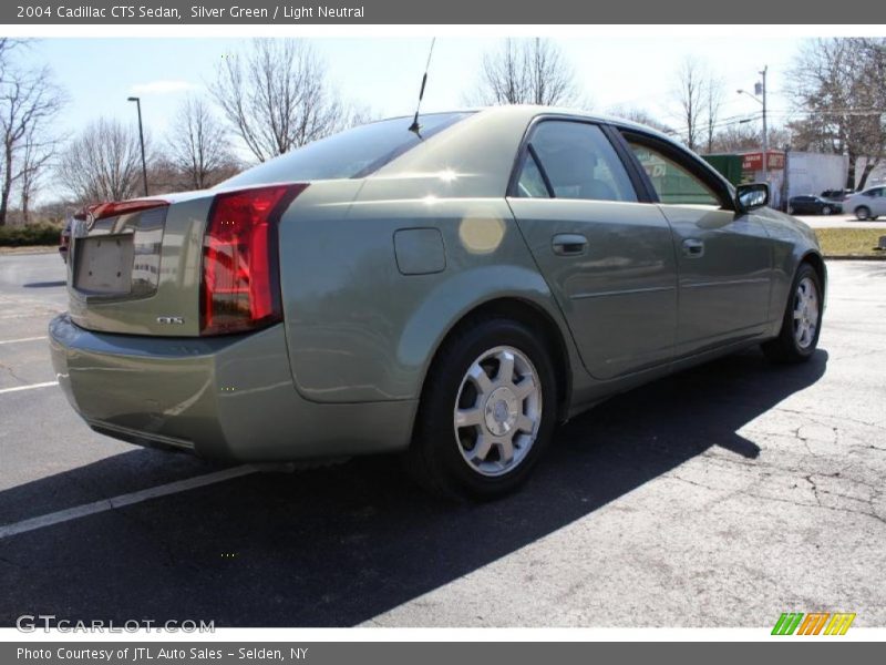 Silver Green / Light Neutral 2004 Cadillac CTS Sedan