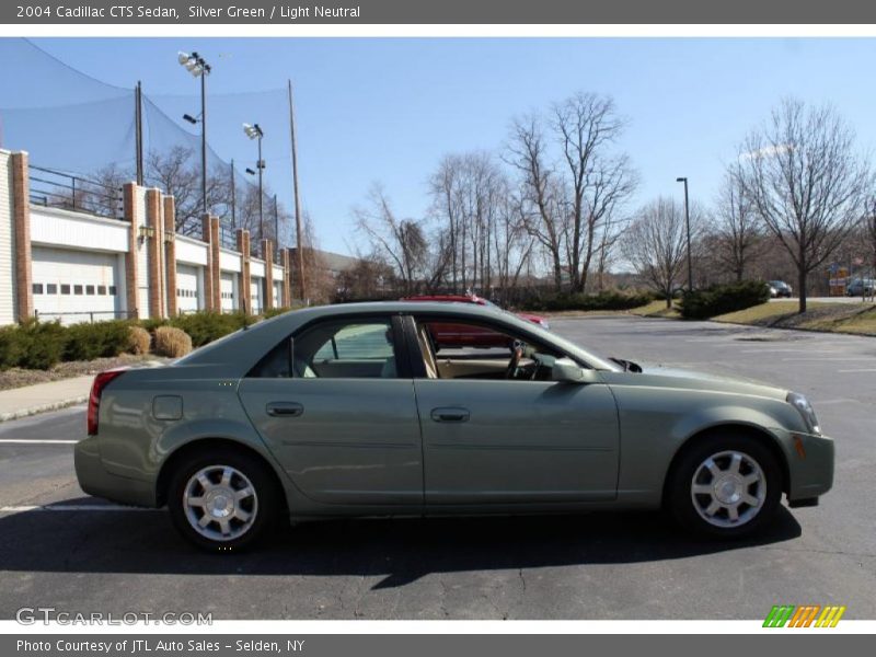 Silver Green / Light Neutral 2004 Cadillac CTS Sedan