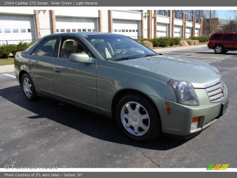 Silver Green / Light Neutral 2004 Cadillac CTS Sedan
