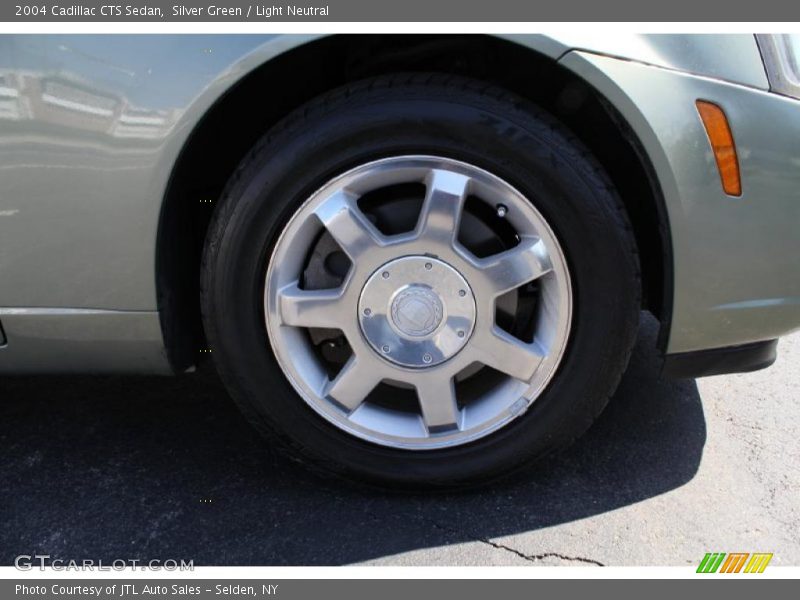 Silver Green / Light Neutral 2004 Cadillac CTS Sedan