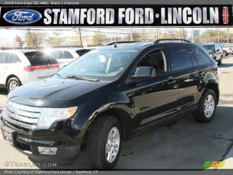 Black / Charcoal 2008 Ford Edge SEL AWD