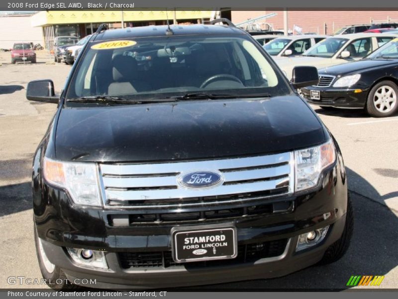 Black / Charcoal 2008 Ford Edge SEL AWD