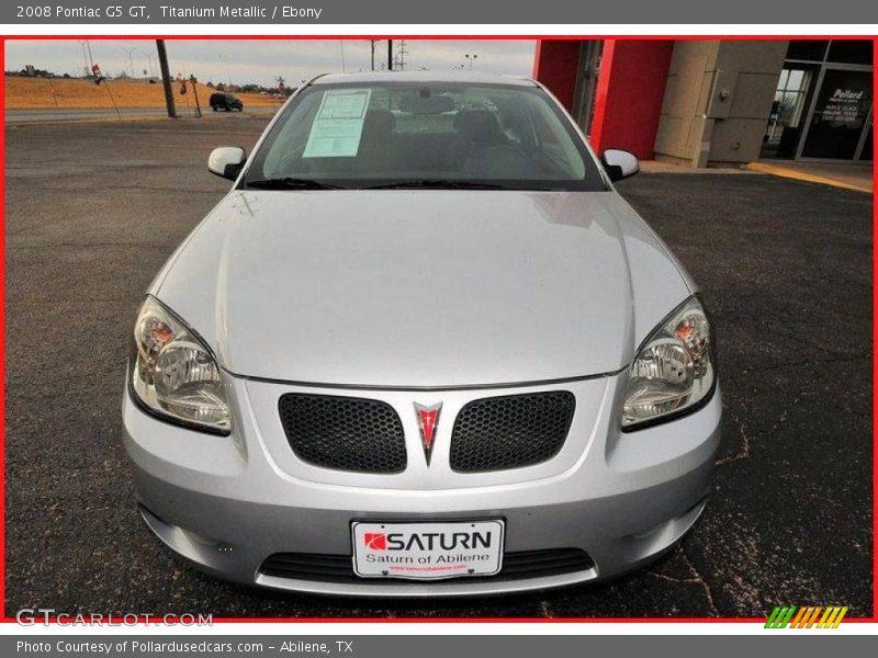 Titanium Metallic / Ebony 2008 Pontiac G5 GT