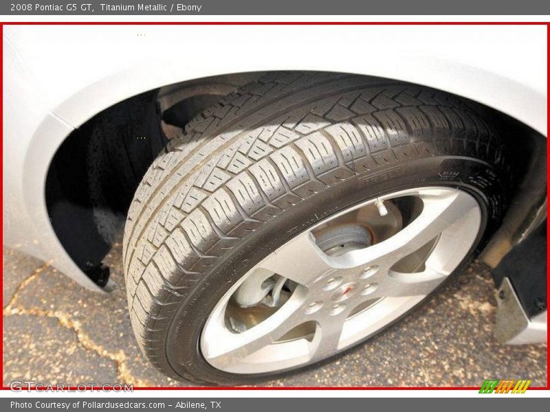 Titanium Metallic / Ebony 2008 Pontiac G5 GT