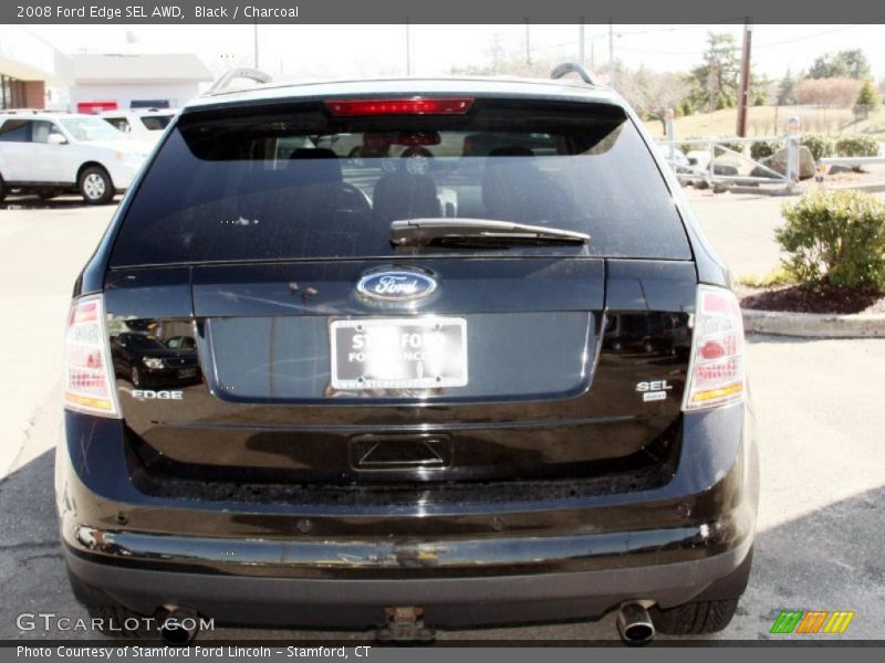 Black / Charcoal 2008 Ford Edge SEL AWD