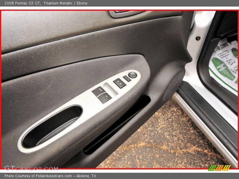 Titanium Metallic / Ebony 2008 Pontiac G5 GT