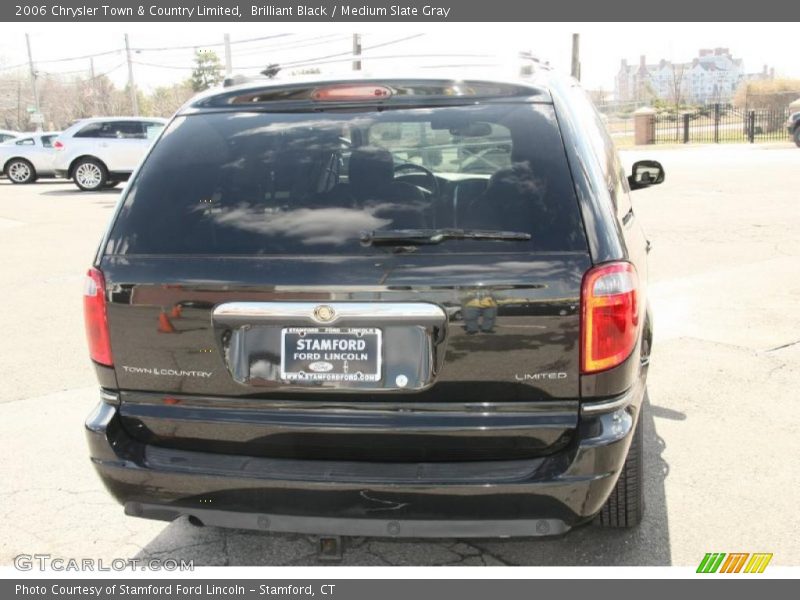 Brilliant Black / Medium Slate Gray 2006 Chrysler Town & Country Limited