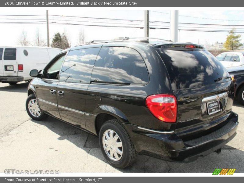 Brilliant Black / Medium Slate Gray 2006 Chrysler Town & Country Limited
