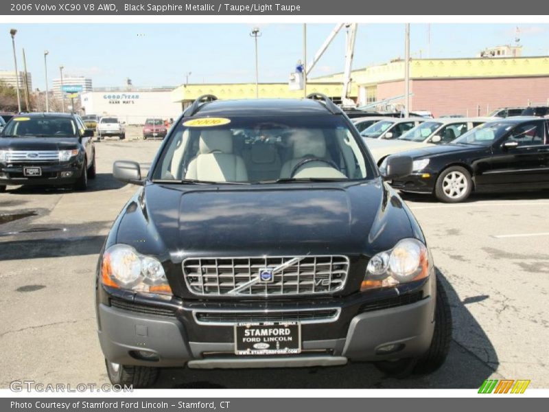 Black Sapphire Metallic / Taupe/Light Taupe 2006 Volvo XC90 V8 AWD