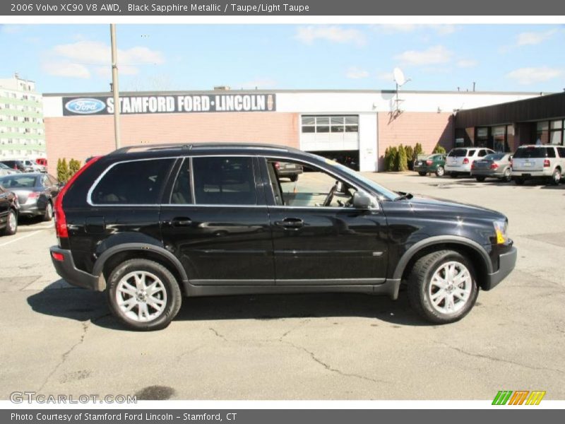 Black Sapphire Metallic / Taupe/Light Taupe 2006 Volvo XC90 V8 AWD