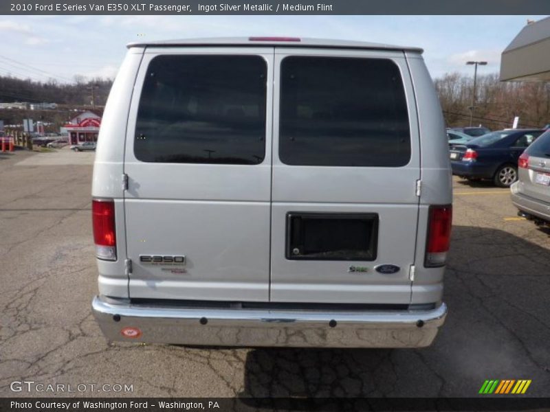 Ingot Silver Metallic / Medium Flint 2010 Ford E Series Van E350 XLT Passenger