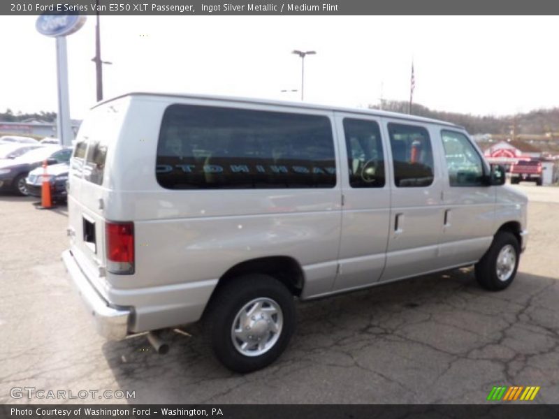  2010 E Series Van E350 XLT Passenger Ingot Silver Metallic