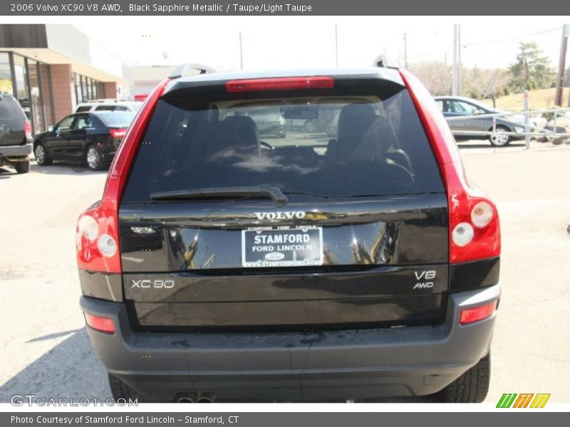 Black Sapphire Metallic / Taupe/Light Taupe 2006 Volvo XC90 V8 AWD