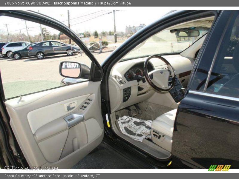 Black Sapphire Metallic / Taupe/Light Taupe 2006 Volvo XC90 V8 AWD