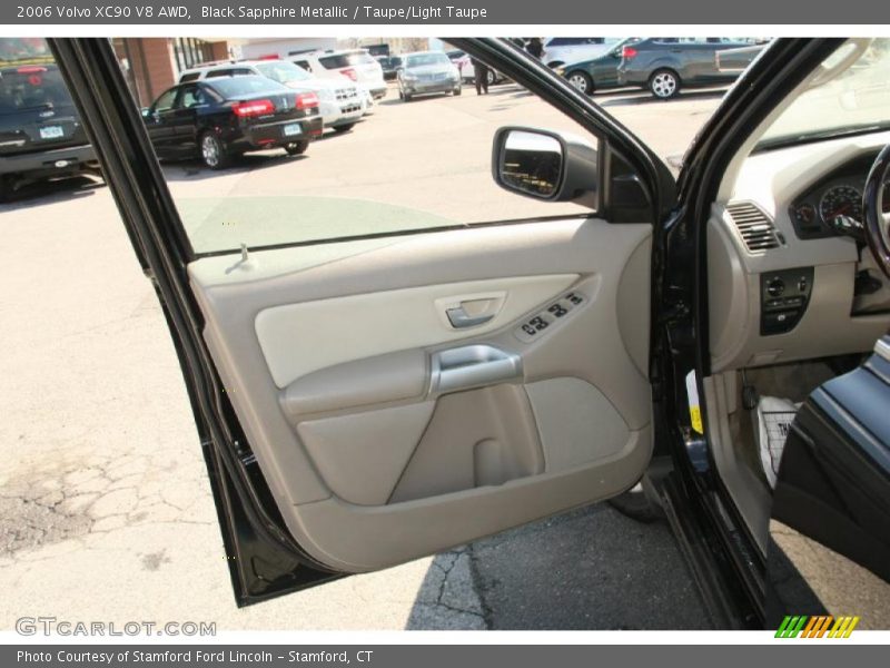 Black Sapphire Metallic / Taupe/Light Taupe 2006 Volvo XC90 V8 AWD