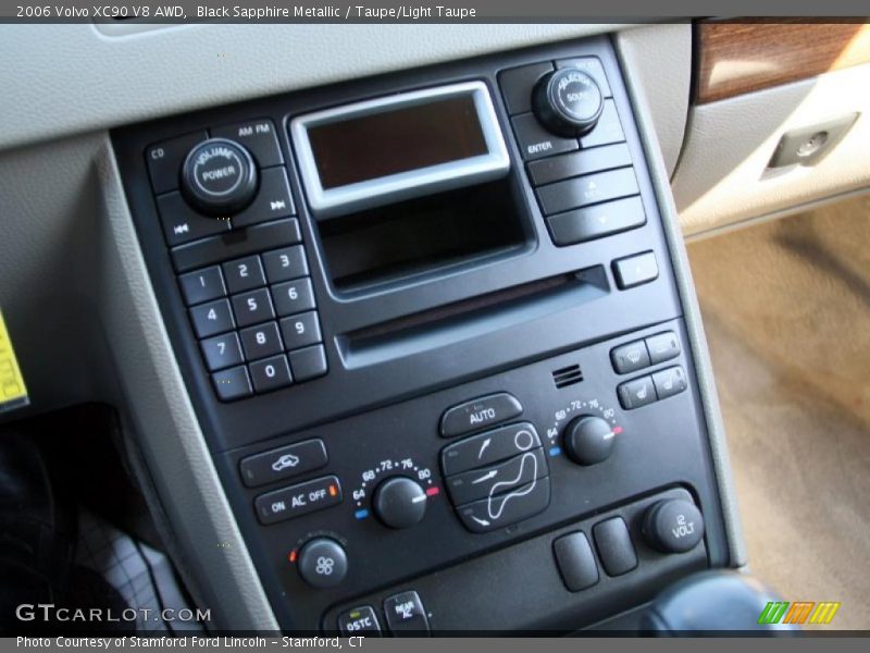 Black Sapphire Metallic / Taupe/Light Taupe 2006 Volvo XC90 V8 AWD