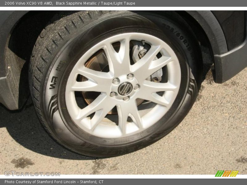 Black Sapphire Metallic / Taupe/Light Taupe 2006 Volvo XC90 V8 AWD