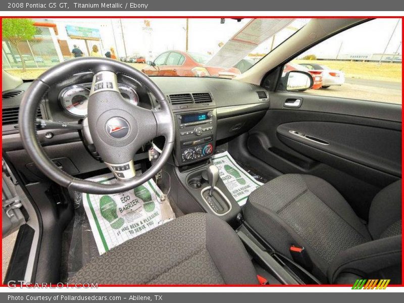 Titanium Metallic / Ebony 2008 Pontiac G5 GT