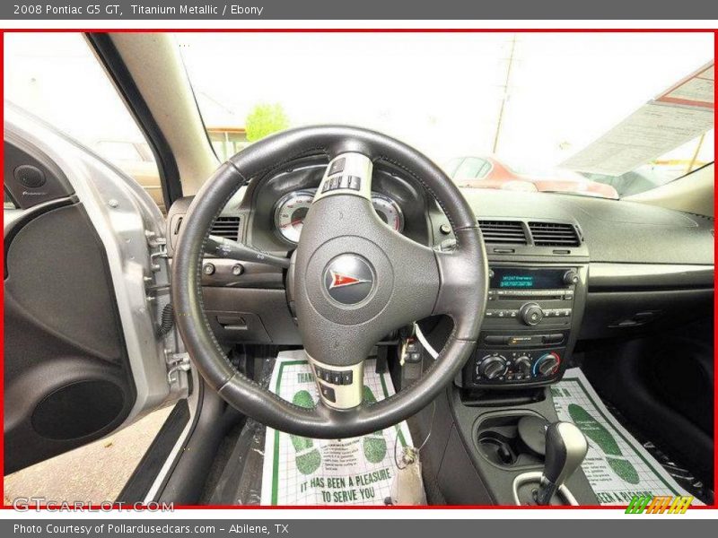 Titanium Metallic / Ebony 2008 Pontiac G5 GT
