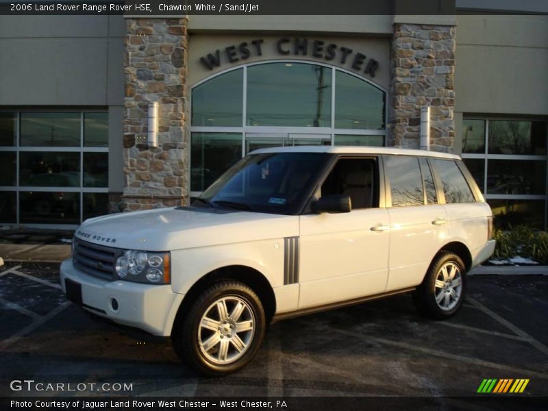 Chawton White / Sand/Jet 2006 Land Rover Range Rover HSE