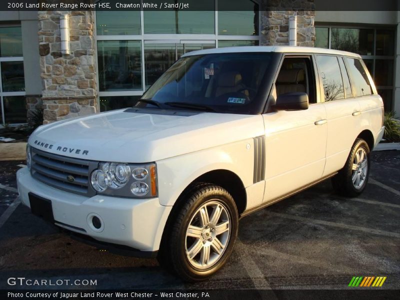 Chawton White / Sand/Jet 2006 Land Rover Range Rover HSE