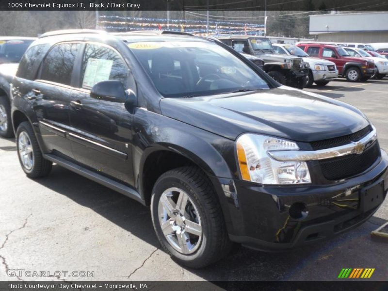 Black / Dark Gray 2009 Chevrolet Equinox LT
