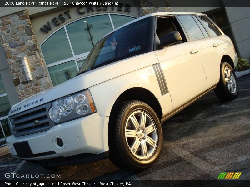 Chawton White / Sand/Jet 2006 Land Rover Range Rover HSE