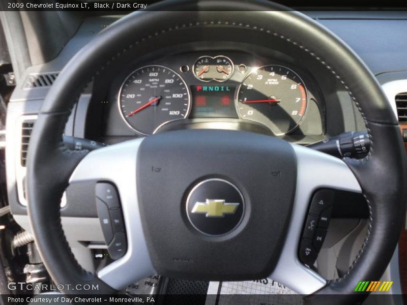 Black / Dark Gray 2009 Chevrolet Equinox LT